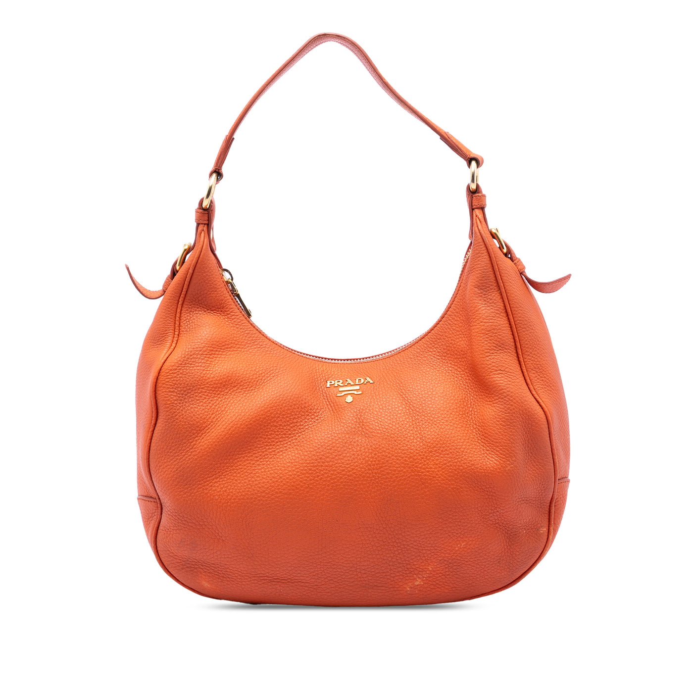 Vitello Daino Zip Top Hobo - Image 1