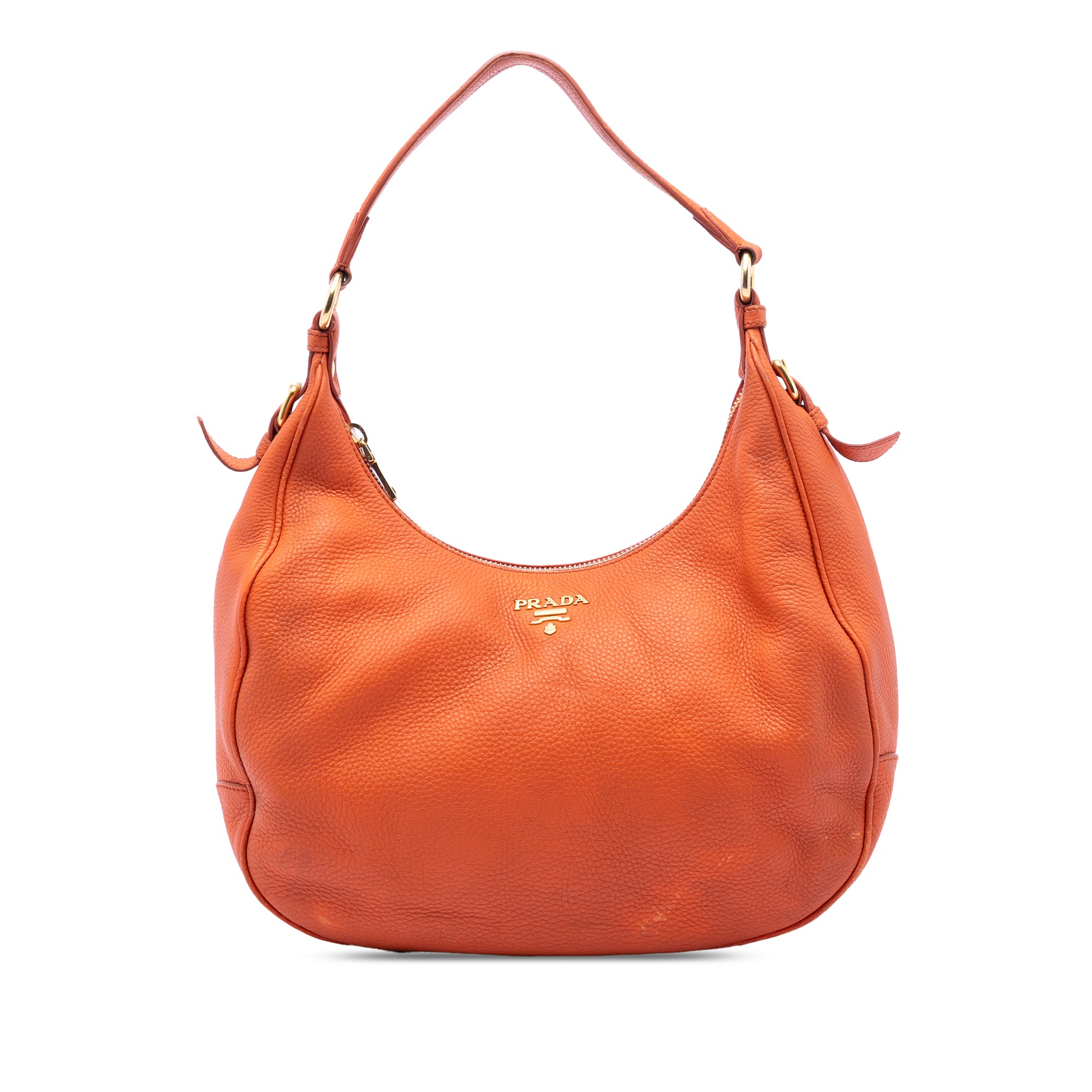 Vitello Daino Zip Top Hobo - Image 1