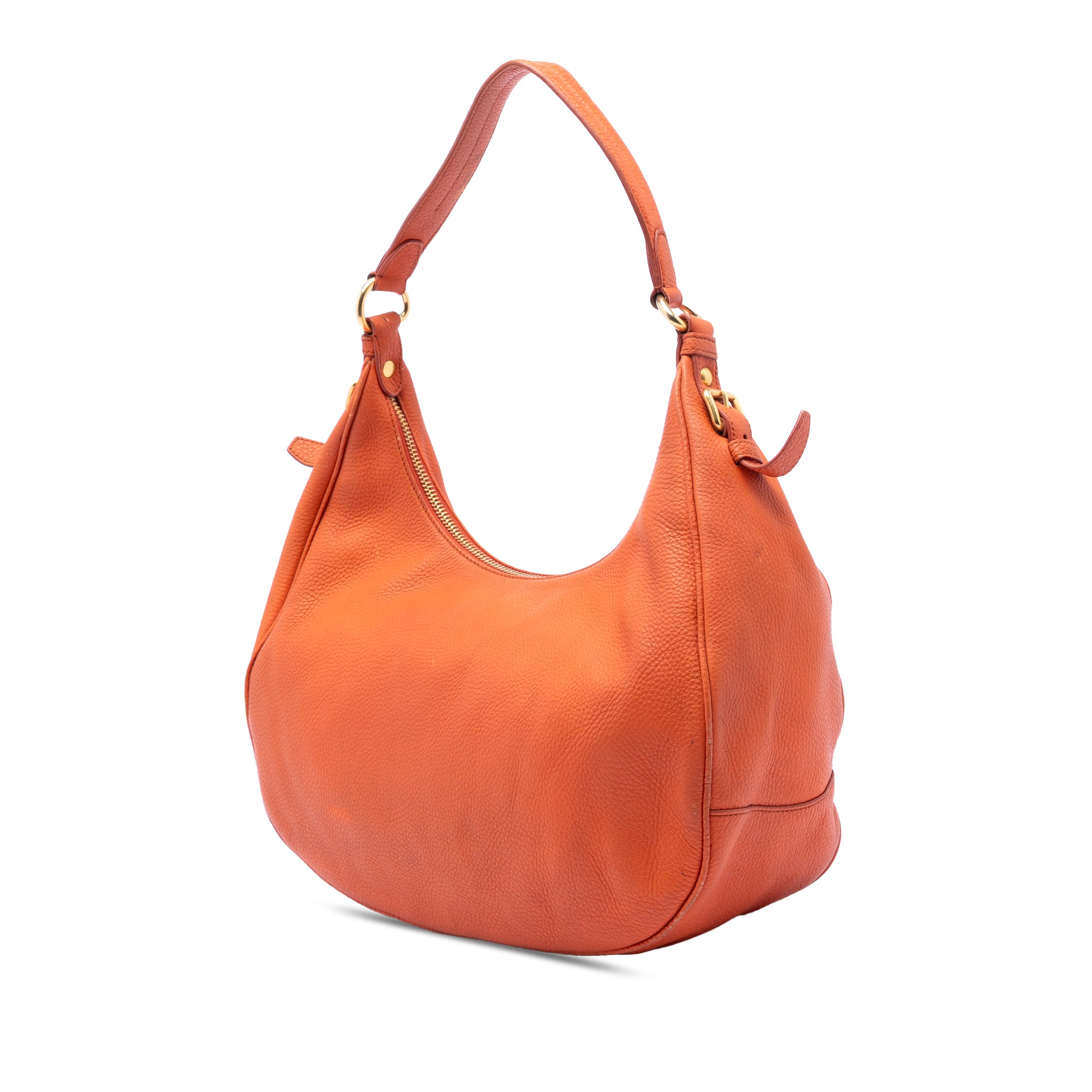 Vitello Daino Zip Top Hobo - Image 2