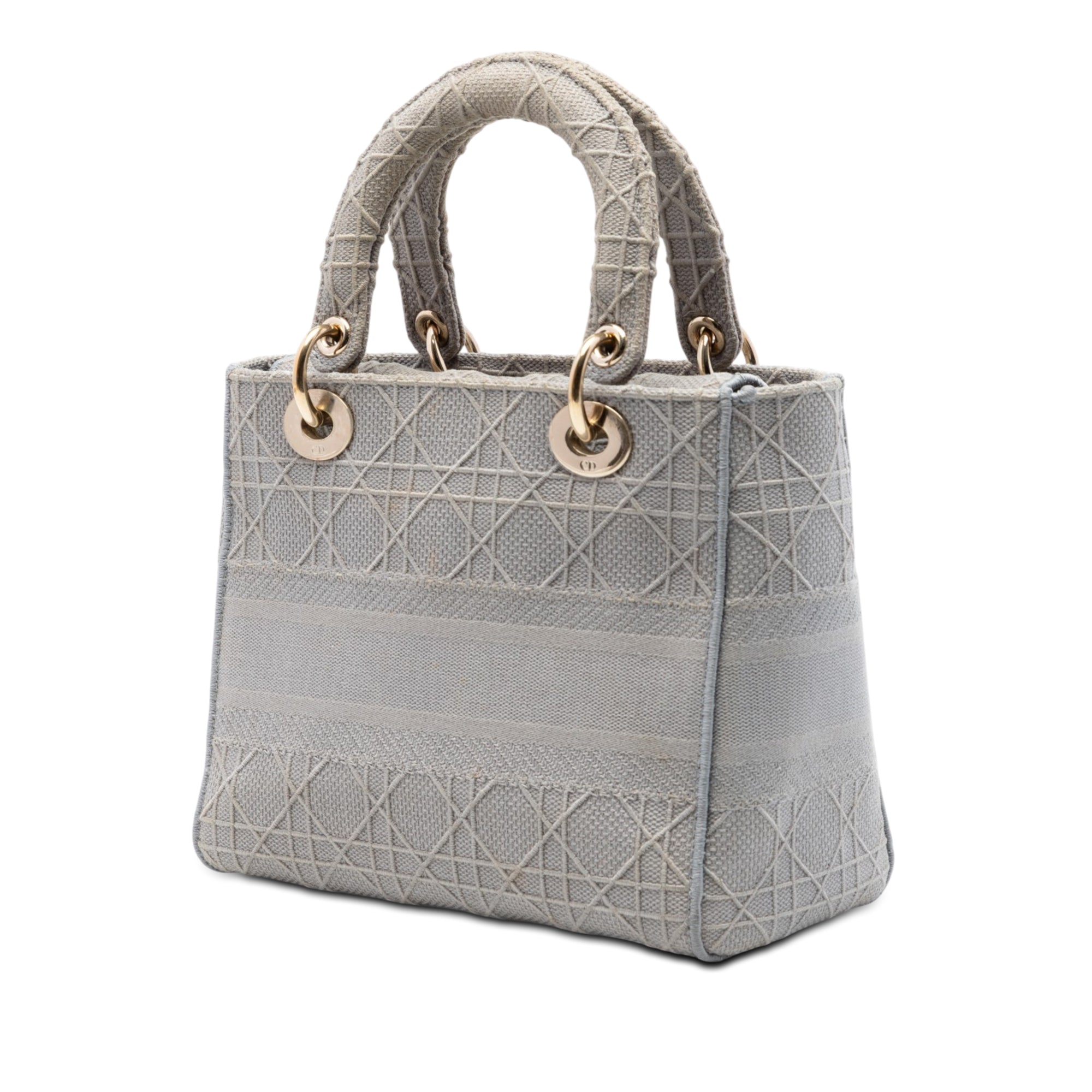 Medium Canvas Cannage Lady D Lite - Image 2