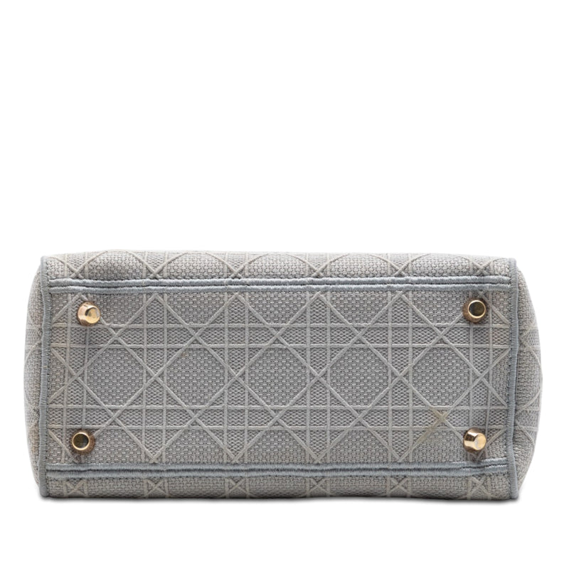 Medium Canvas Cannage Lady D Lite - Image 3