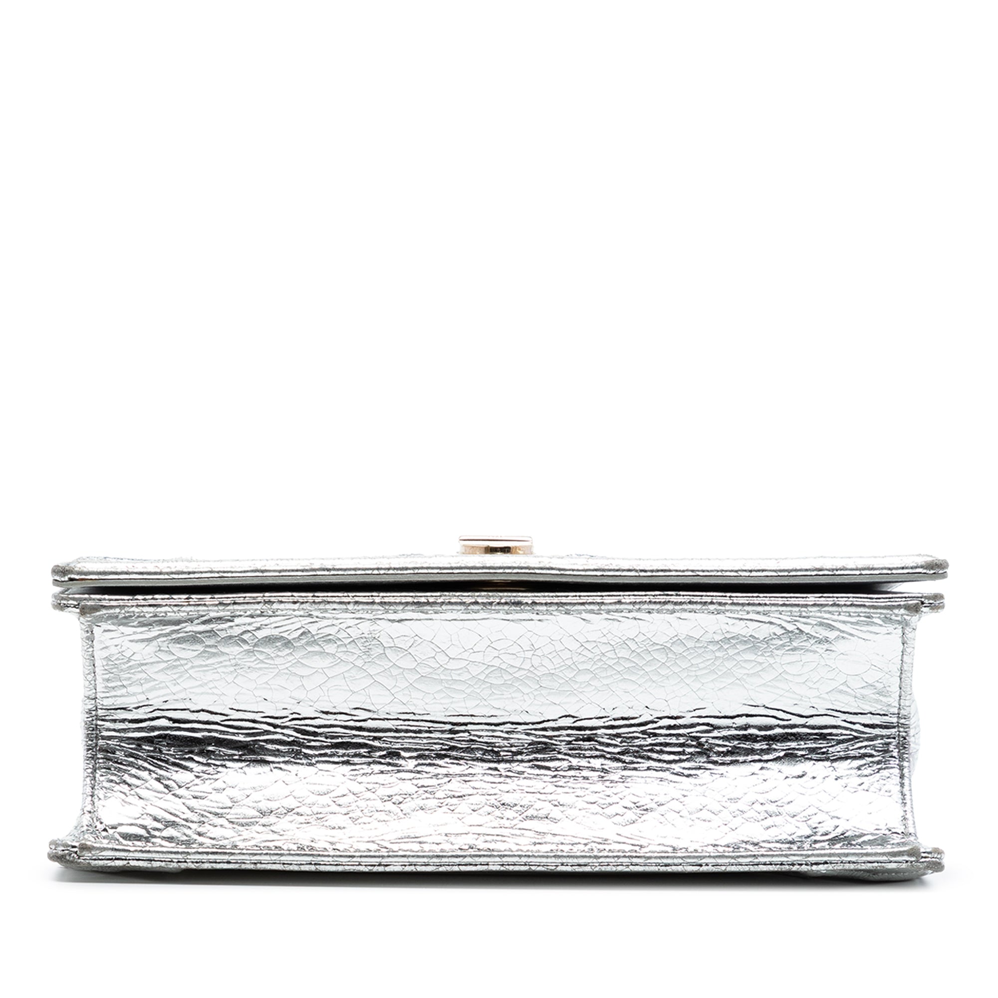 Medium Metallic Crackled Deerskin Diorama Flap - Image 3