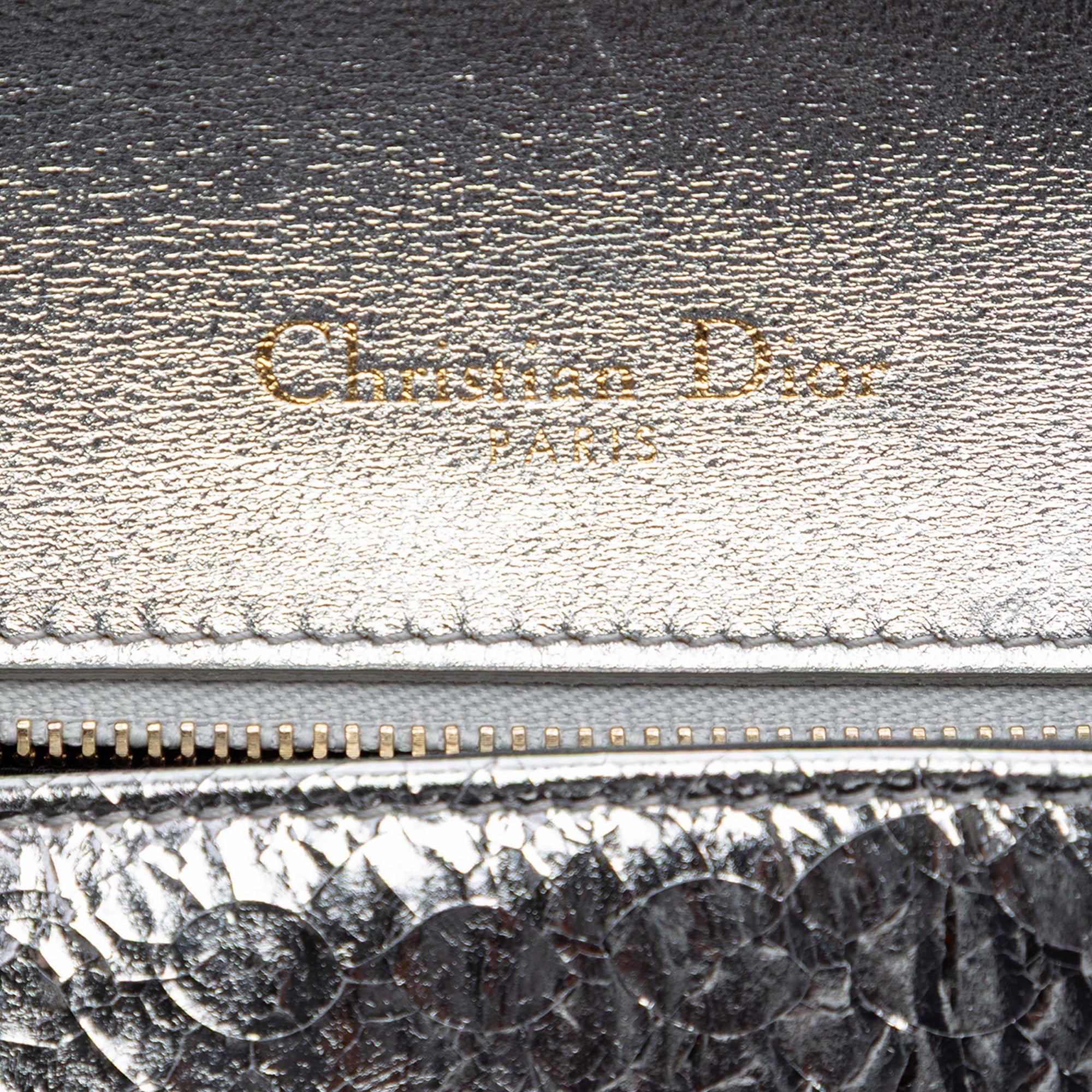 Medium Metallic Crackled Deerskin Diorama Flap - Image 5