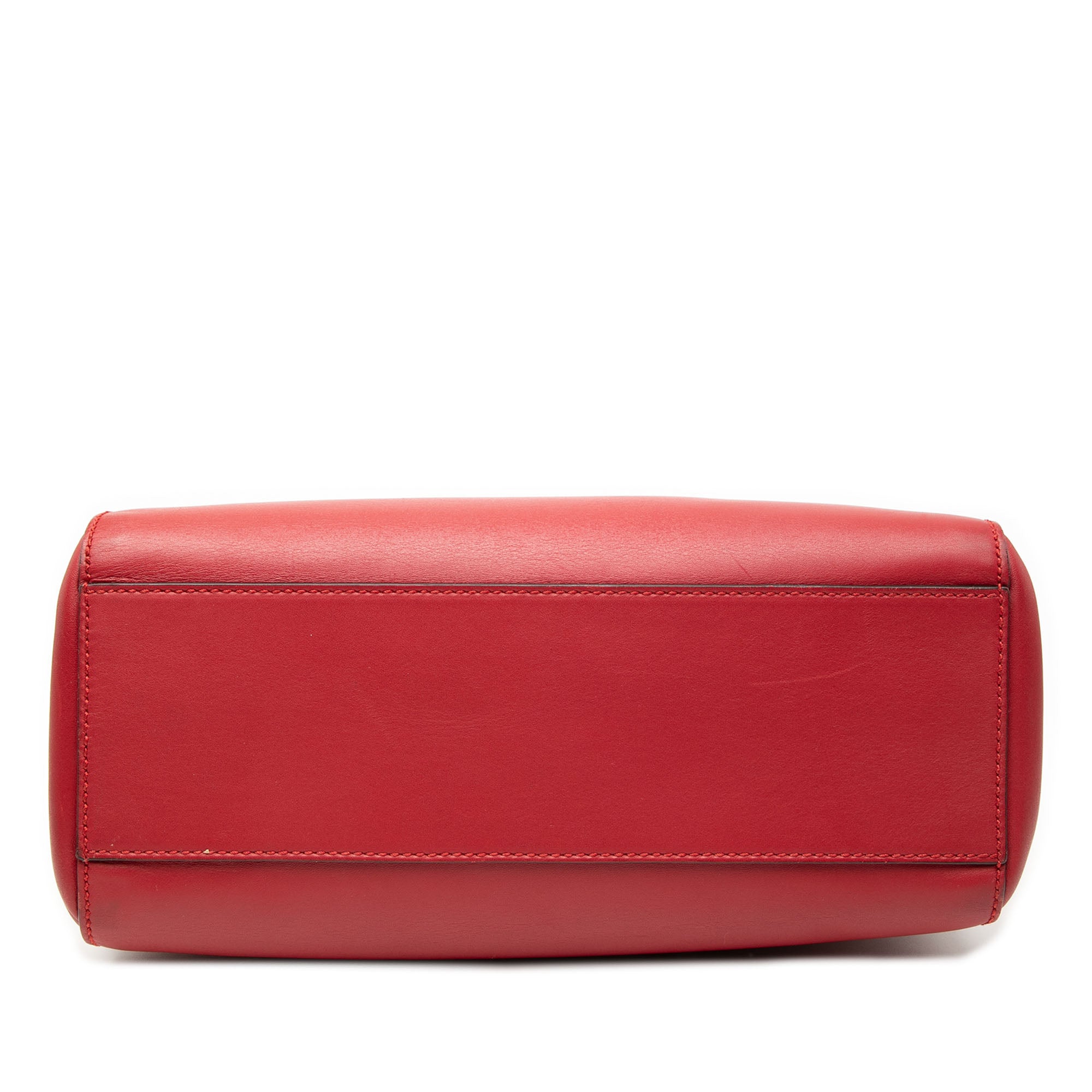 Small Leather Bamboo Nymphaea Satchel - Image 3