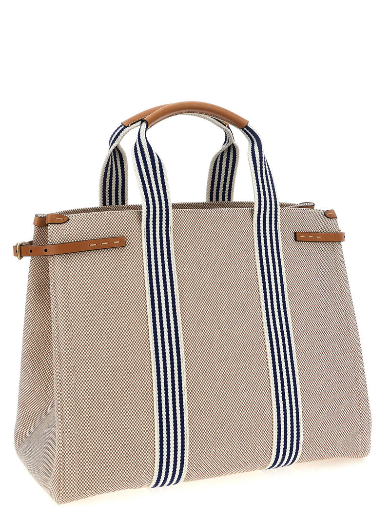 Valentino Garavani Antibes Tote Bag — Beige