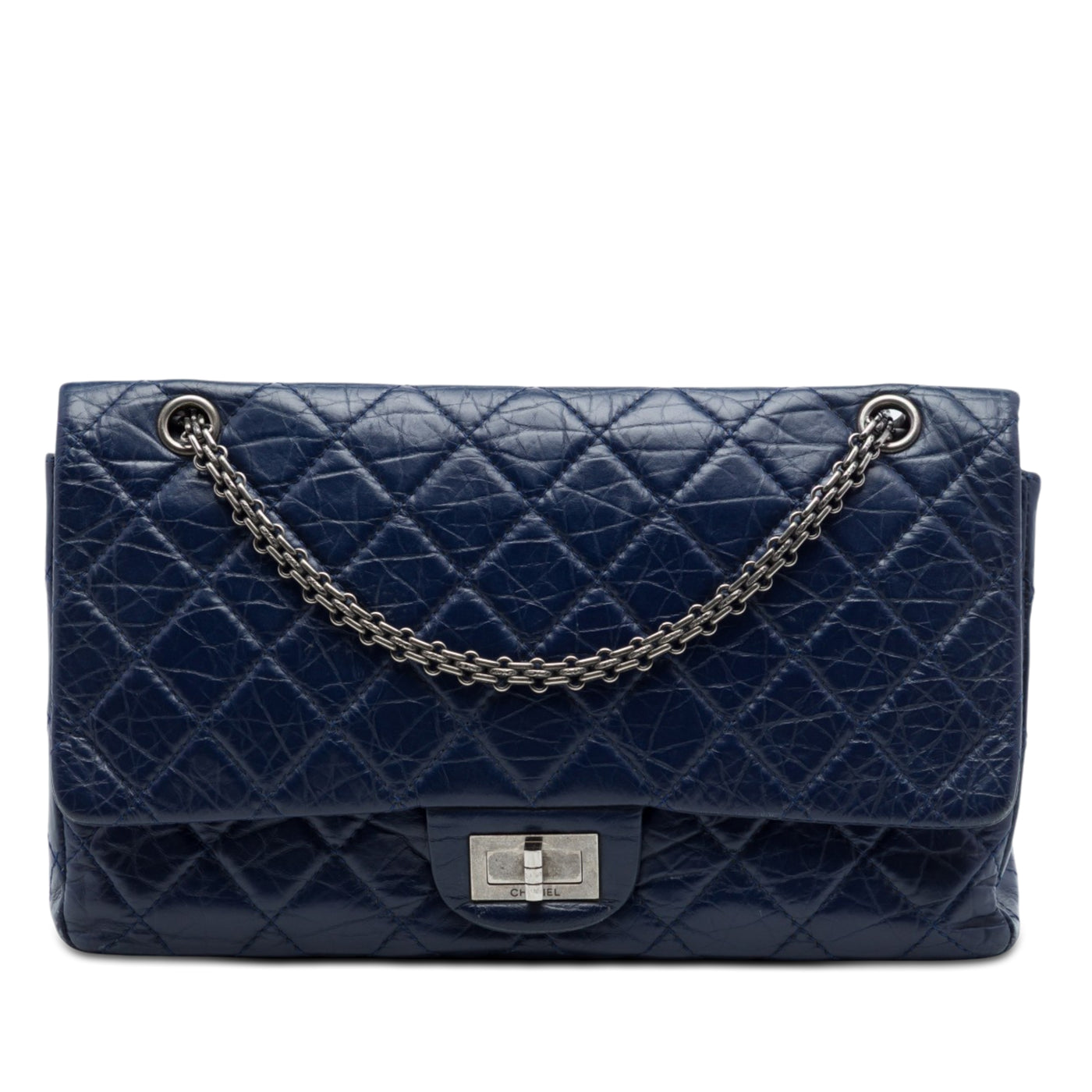 Quilted Aged Calfskin Reissue 2.55 Double Flap 227 - Image 1
