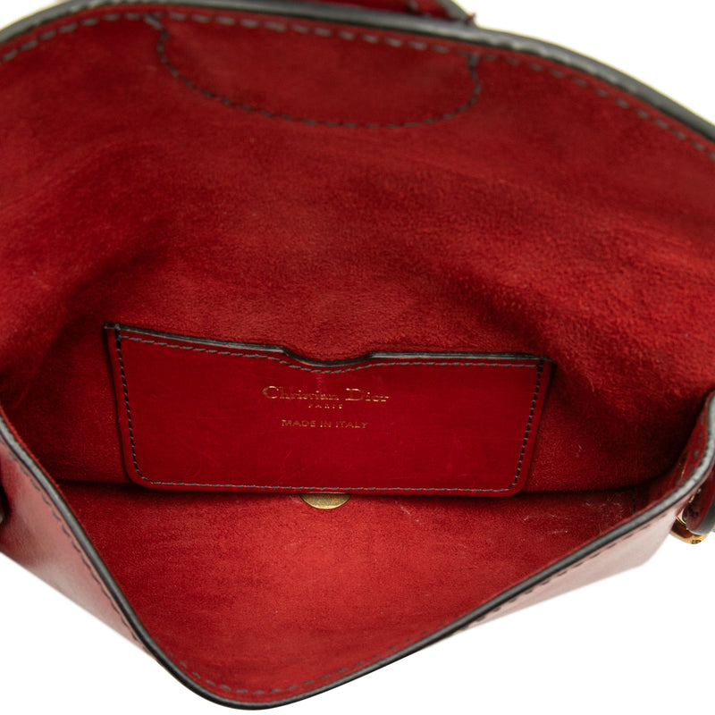 Mini Leather D Bee Saddle Bag - Image 4