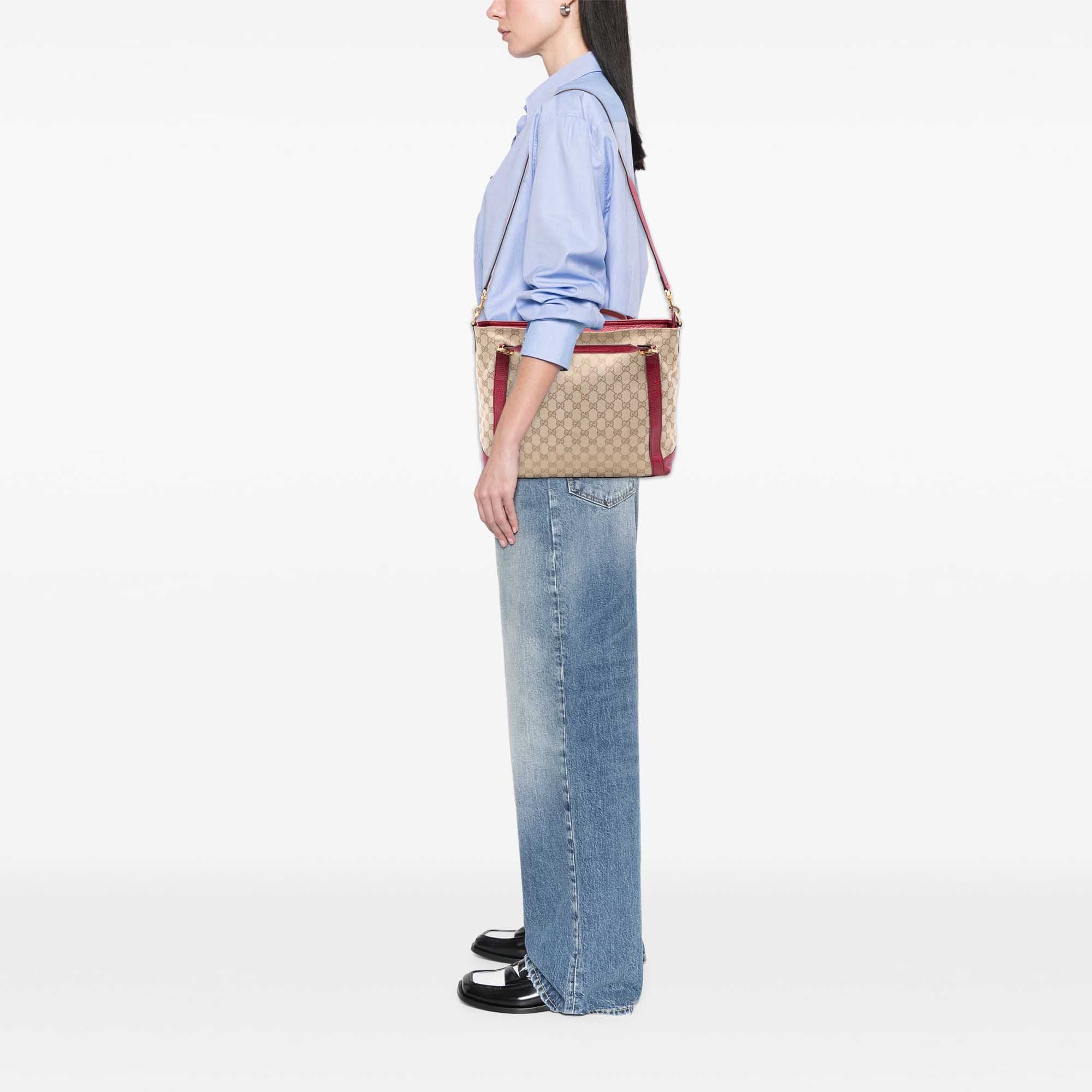 GG Canvas Miss GG Satchel - Image 8