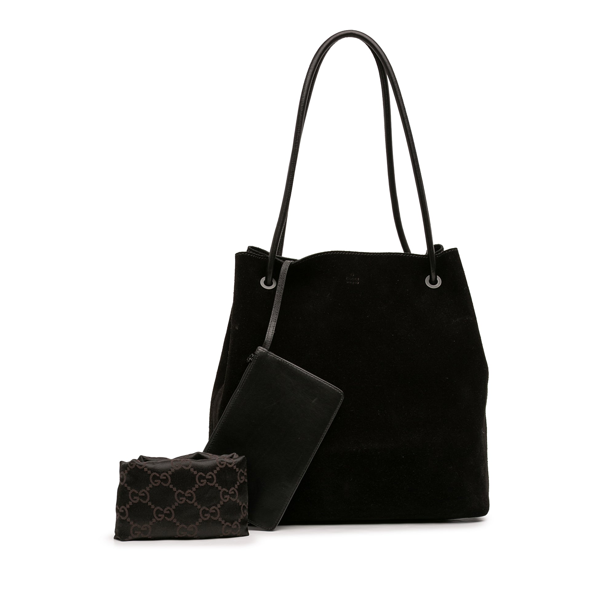GG Suede Gifford Tote - Image 8