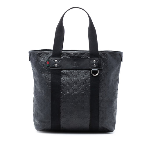 Guccissima Web Tote - Image 1