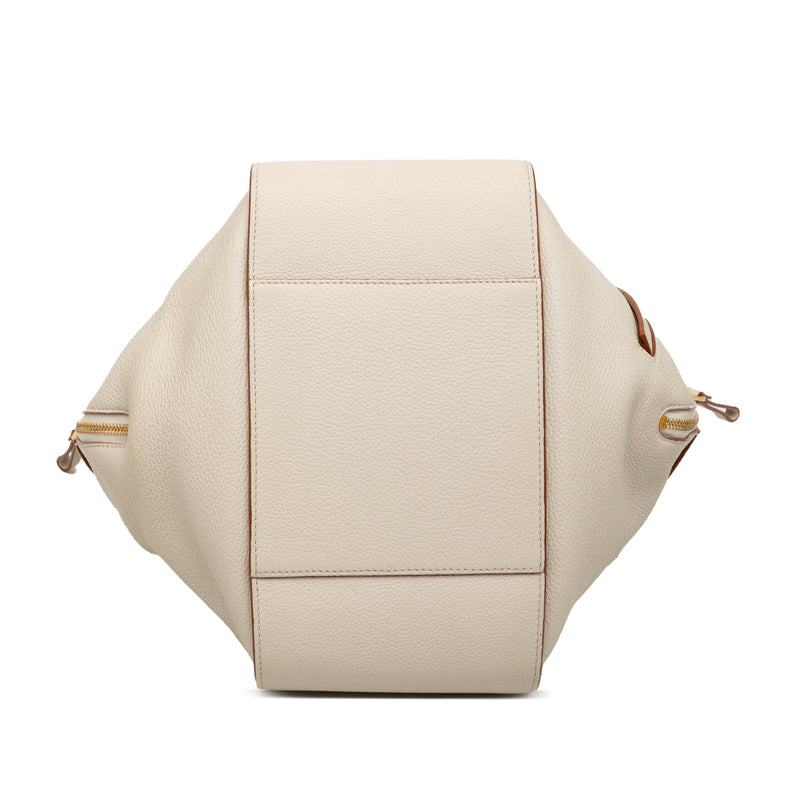 Medium Grained Calfskin Hammock Satchel - Image 3