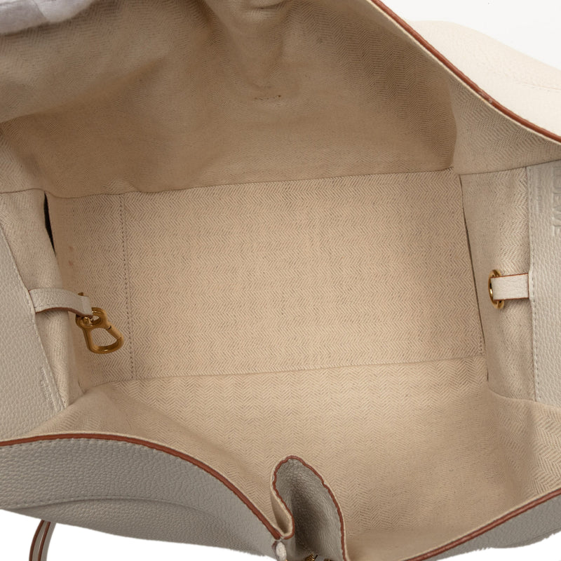 Medium Grained Calfskin Hammock Satchel - Image 4