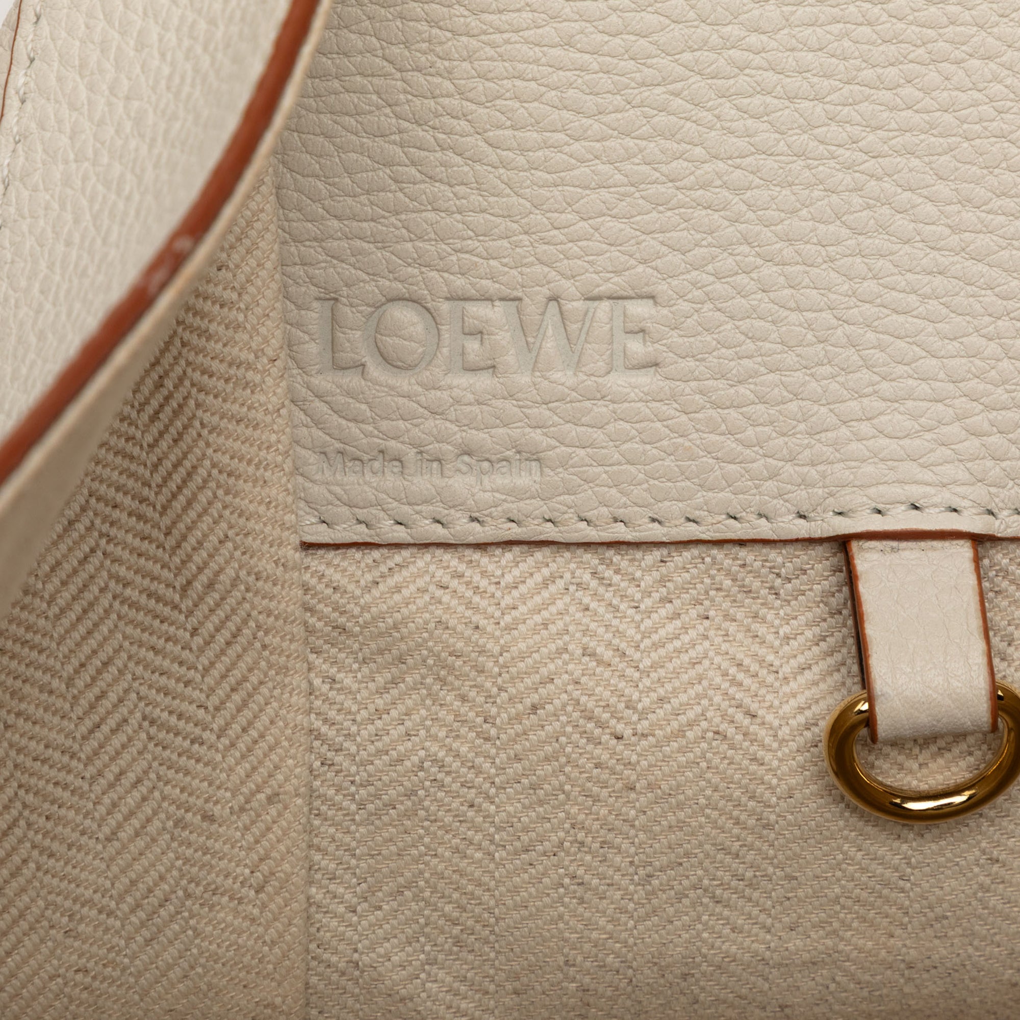 Medium Grained Calfskin Hammock Satchel - Image 5