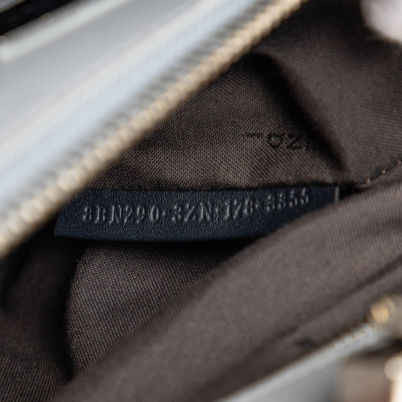 Medium Leather Peekaboo Iconic Satchel - Image 6