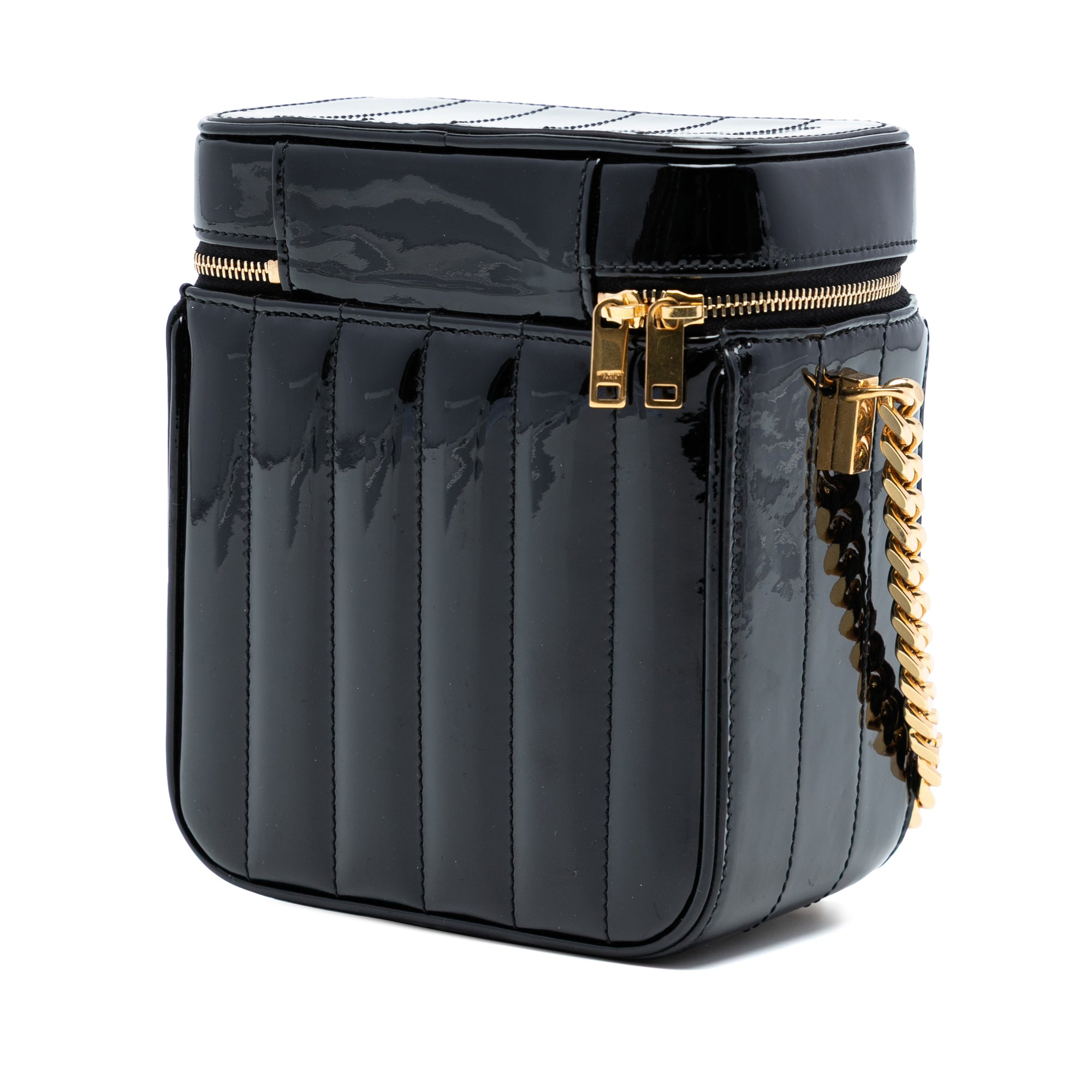 Matelasse Patent Monogram Vicky Vanity Bag - Image 2