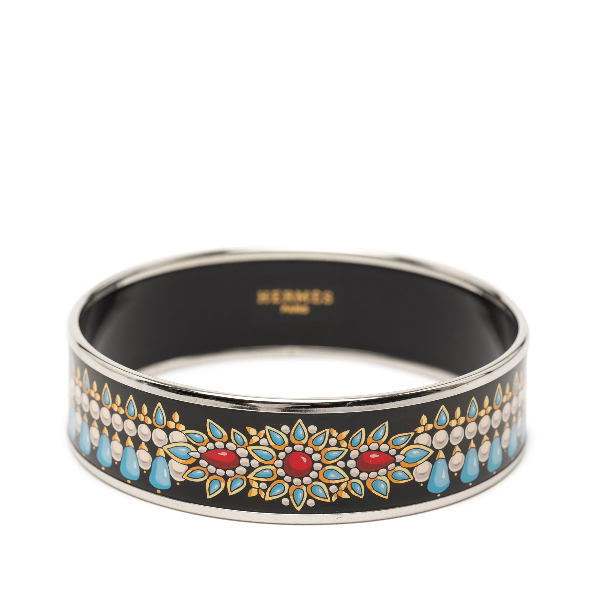Wide Printed Enamel Bangle 70 - Image 1