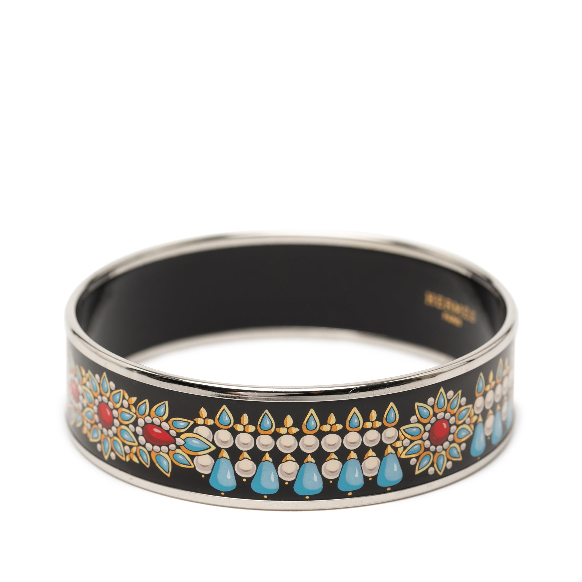 Wide Printed Enamel Bangle 70 - Image 2