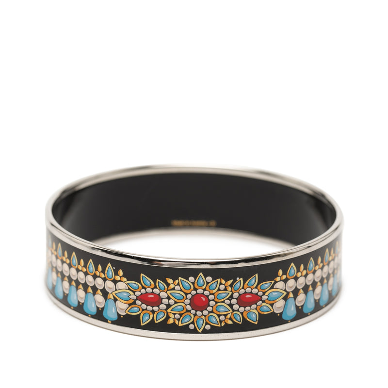 Wide Printed Enamel Bangle 70 - Image 3