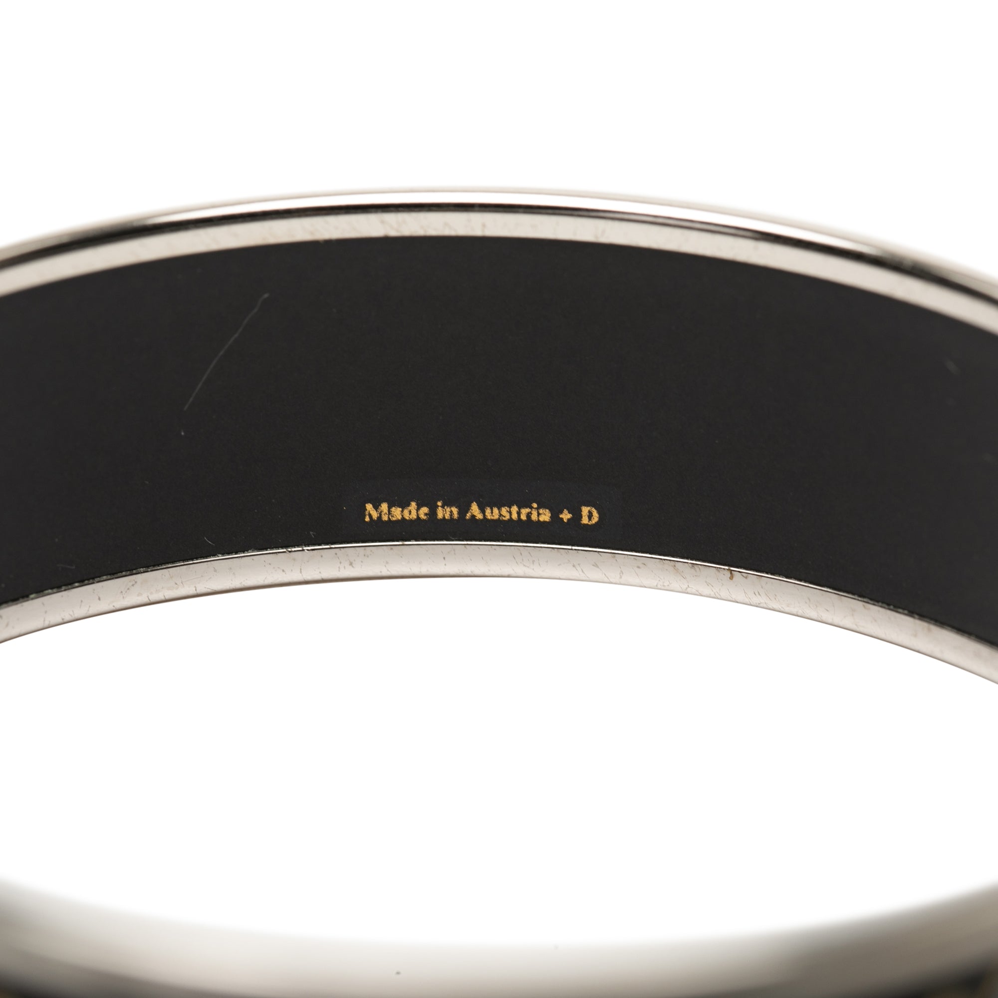 Wide Printed Enamel Bangle 70 - Image 5