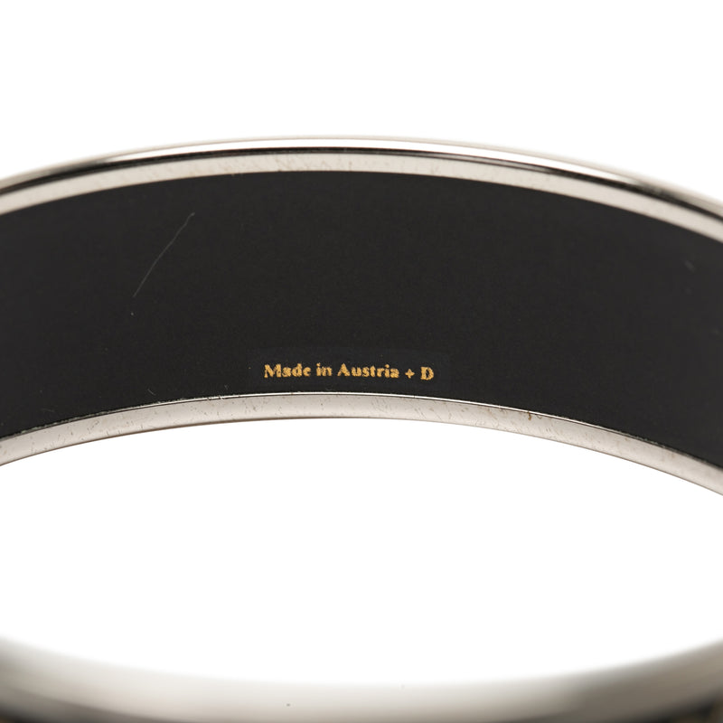 Wide Printed Enamel Bangle 70 - Image 5