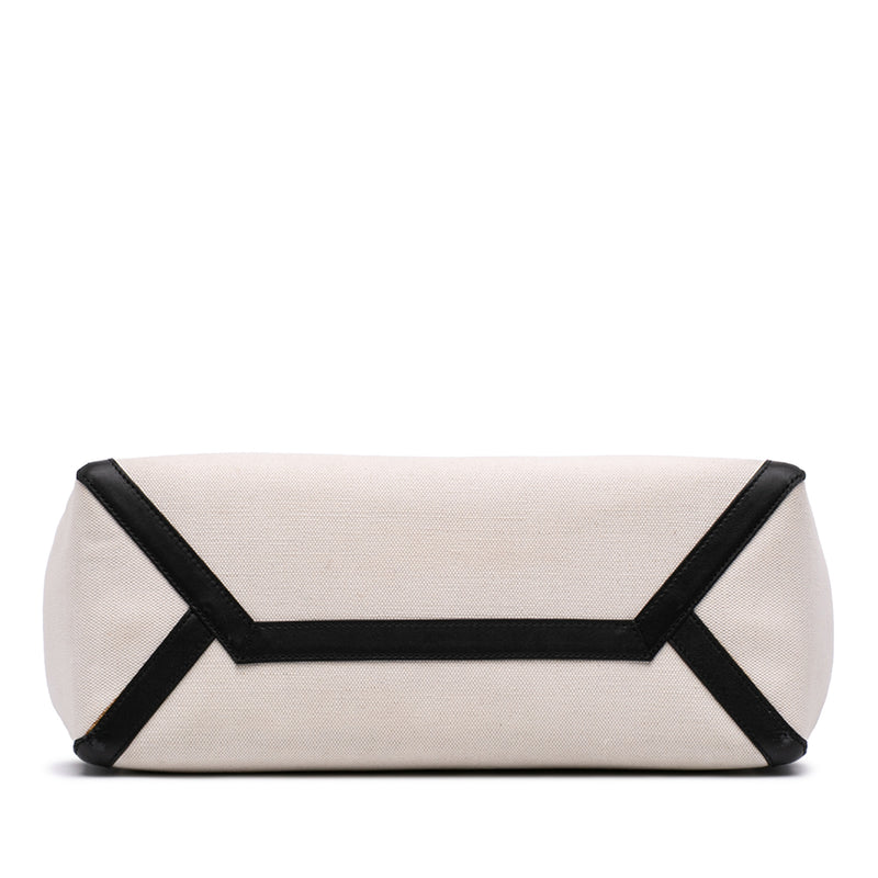 Medium Canvas Rockstud VLTN Tote - Image 3