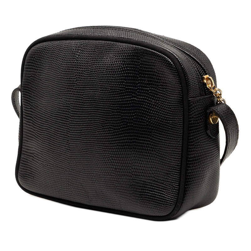 Lizard Embossed Leather Vara Crossbody - Image 2