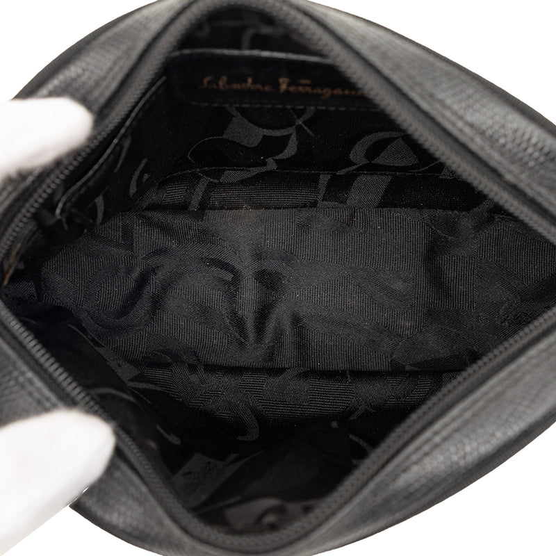 Lizard Embossed Leather Vara Crossbody - Image 4