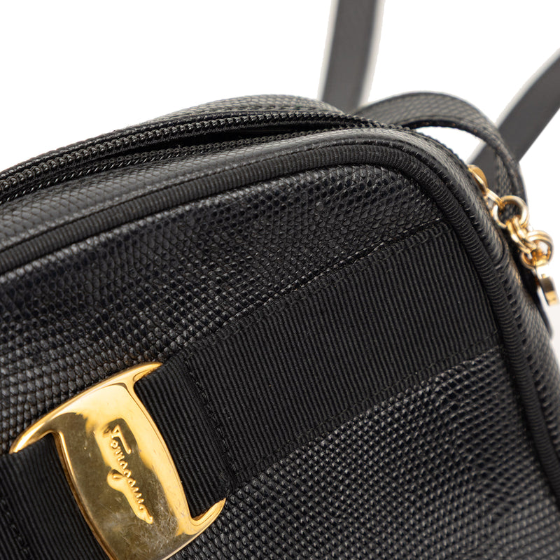 Lizard Embossed Leather Vara Crossbody - Image 6