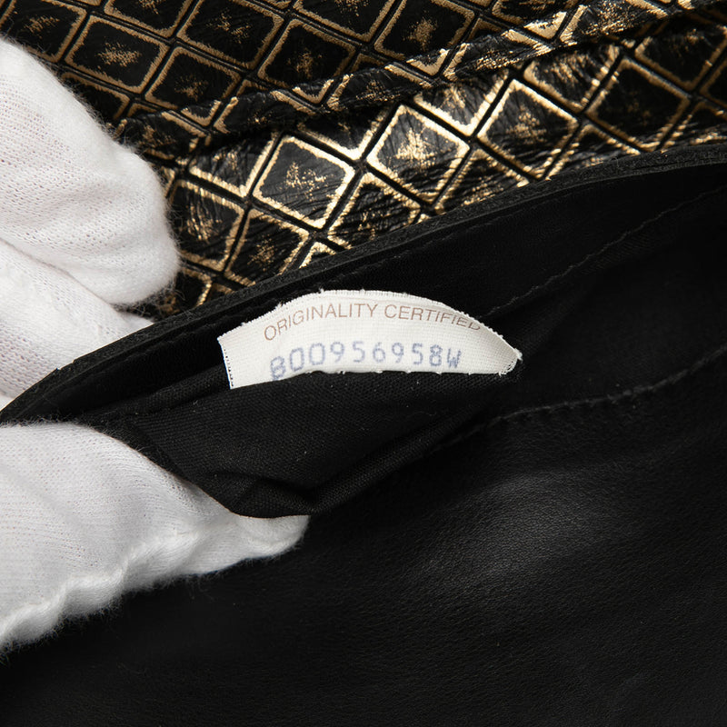 Metallic Calfskin Intrecciomirage Chain Flap Crossbody - Image 5