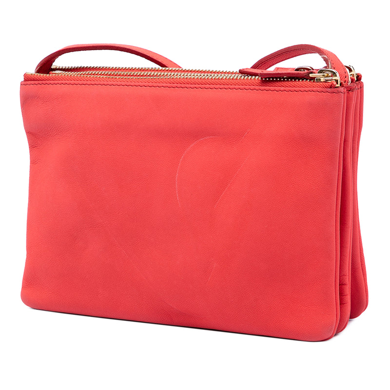 Small Lambskin Trio Crossbody - Image 2