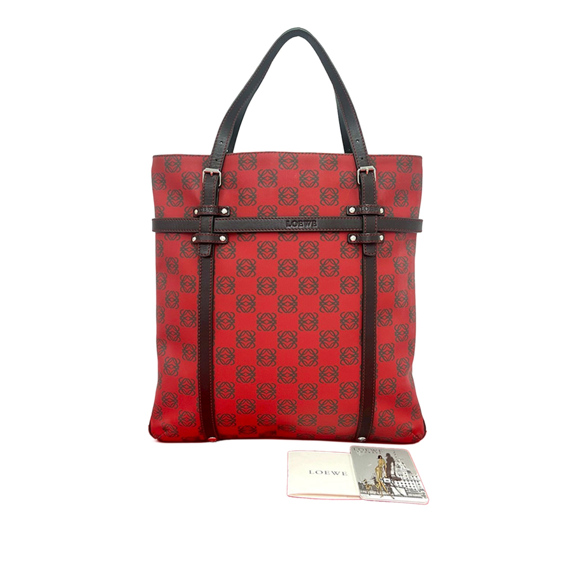Anagram Coated Canvas Tote - Image 10
