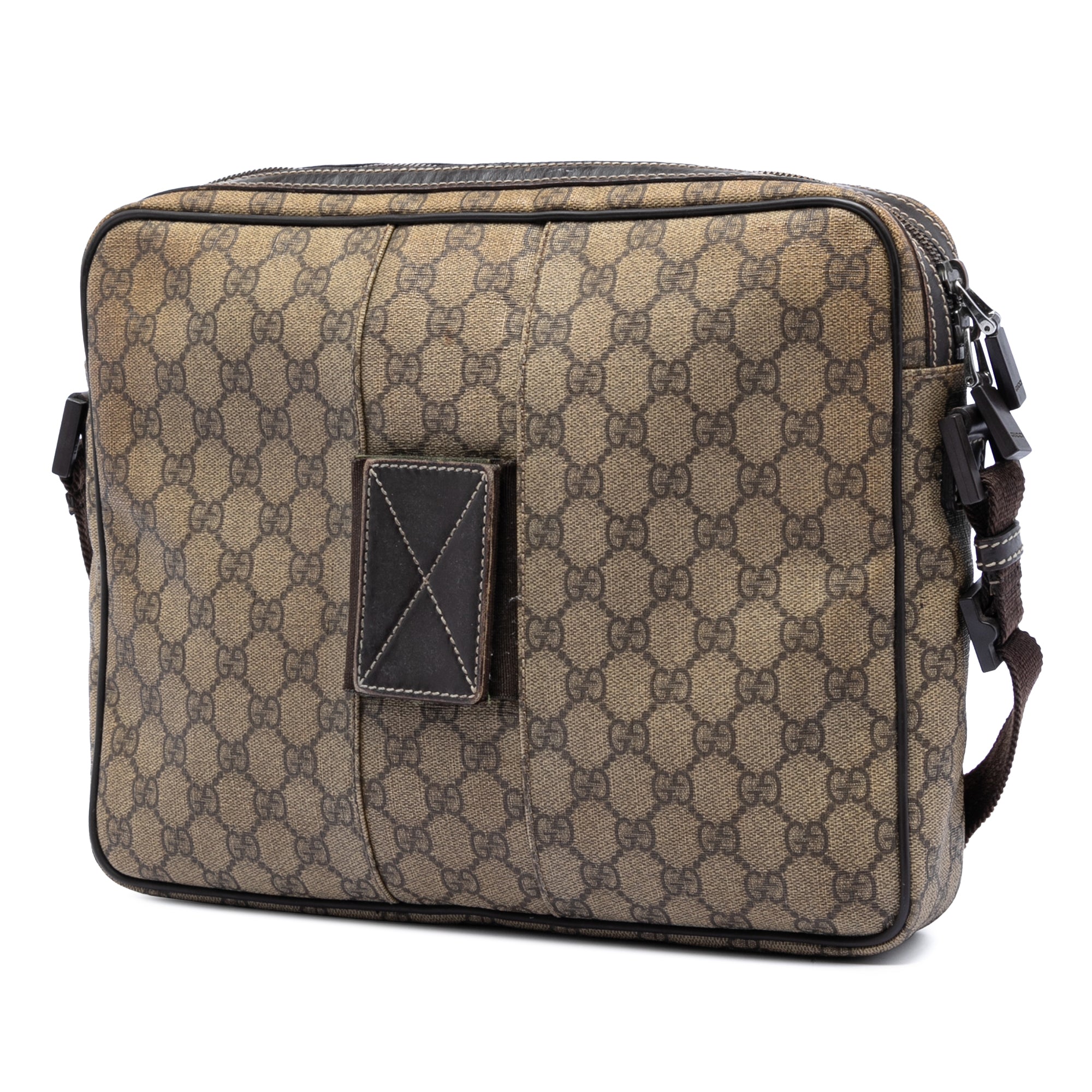 GG Supreme Interlocking G Crossbody - Image 2