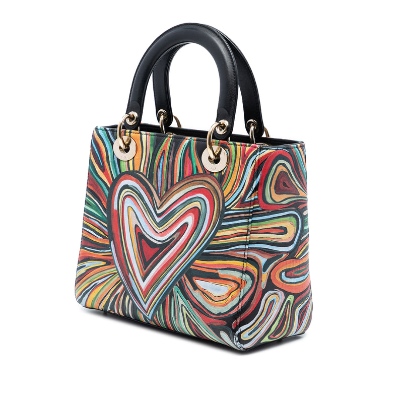 Limited Edition DiorAmour Medium Calfskin Lady Dior - Image 2