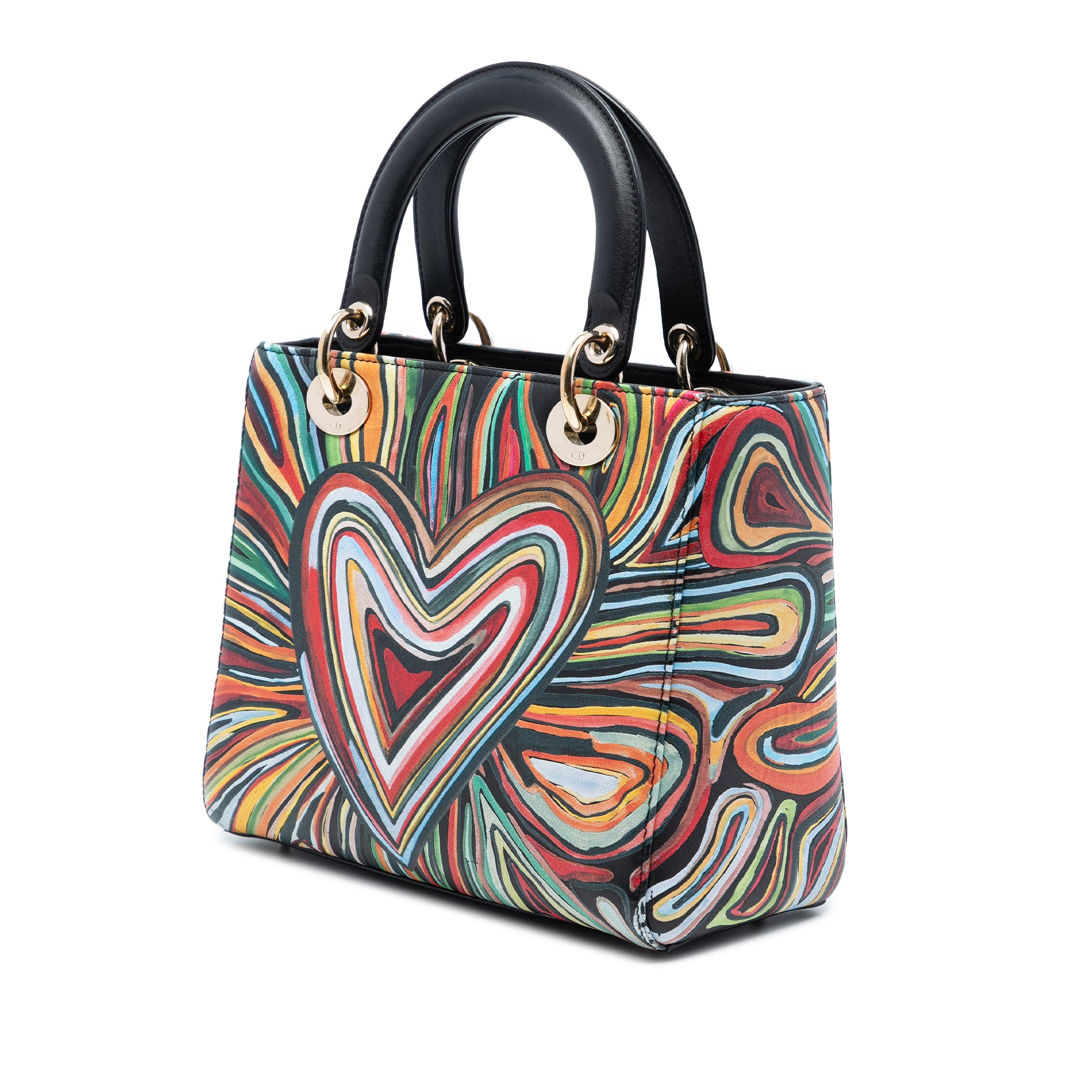 Limited Edition DiorAmour Medium Calfskin Lady Dior - Image 2