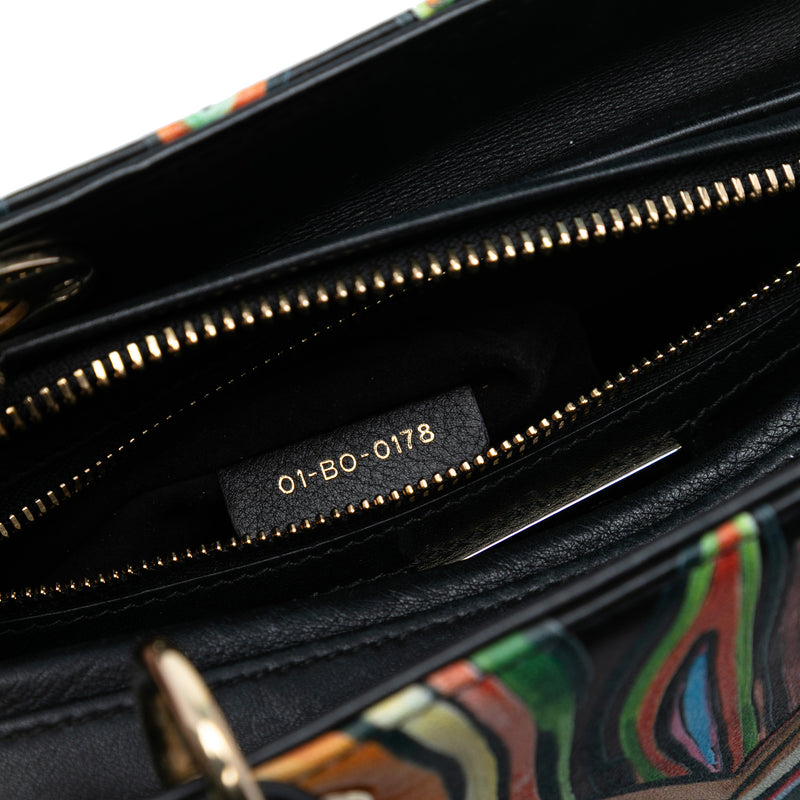 Limited Edition DiorAmour Medium Calfskin Lady Dior - Image 6