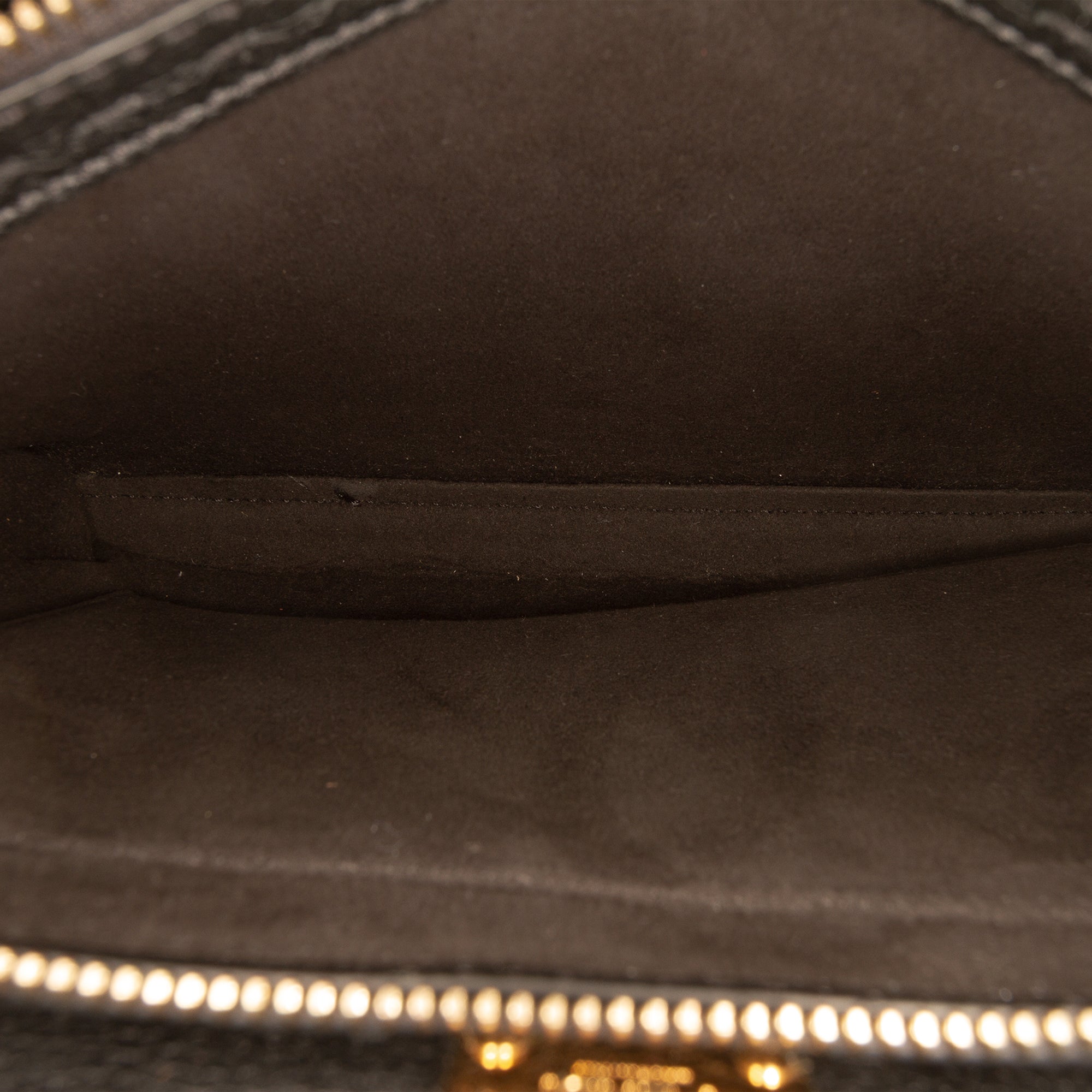 Mini Calfskin Romano Selleria Peekaboo Iconic Fit Satchel - Image 4