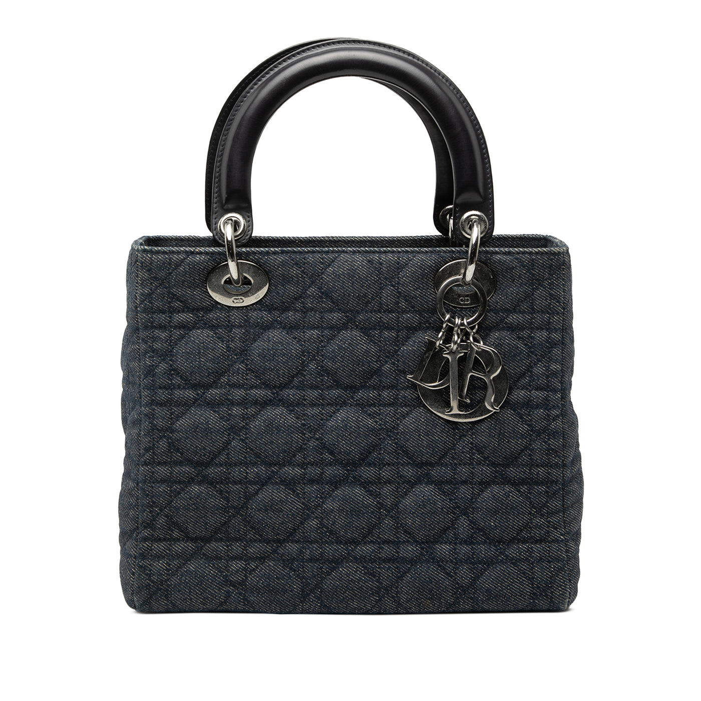 Medium Denim Cannage Lady Dior - Image 1