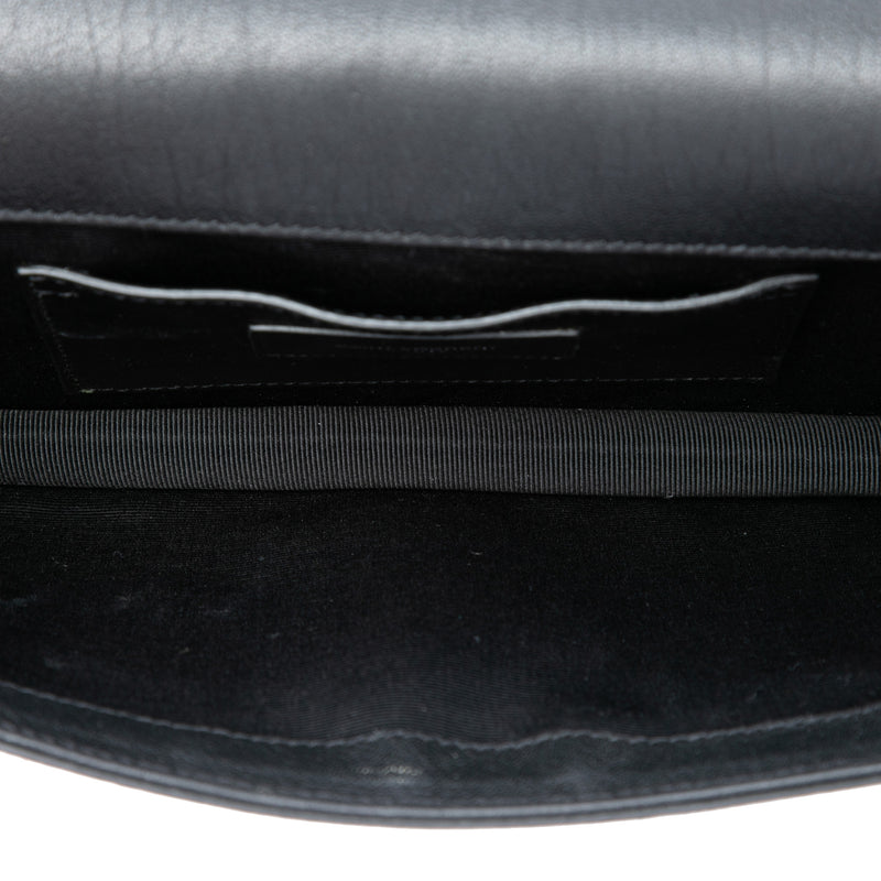 Studded Leather Monogram Clutch - Image 4