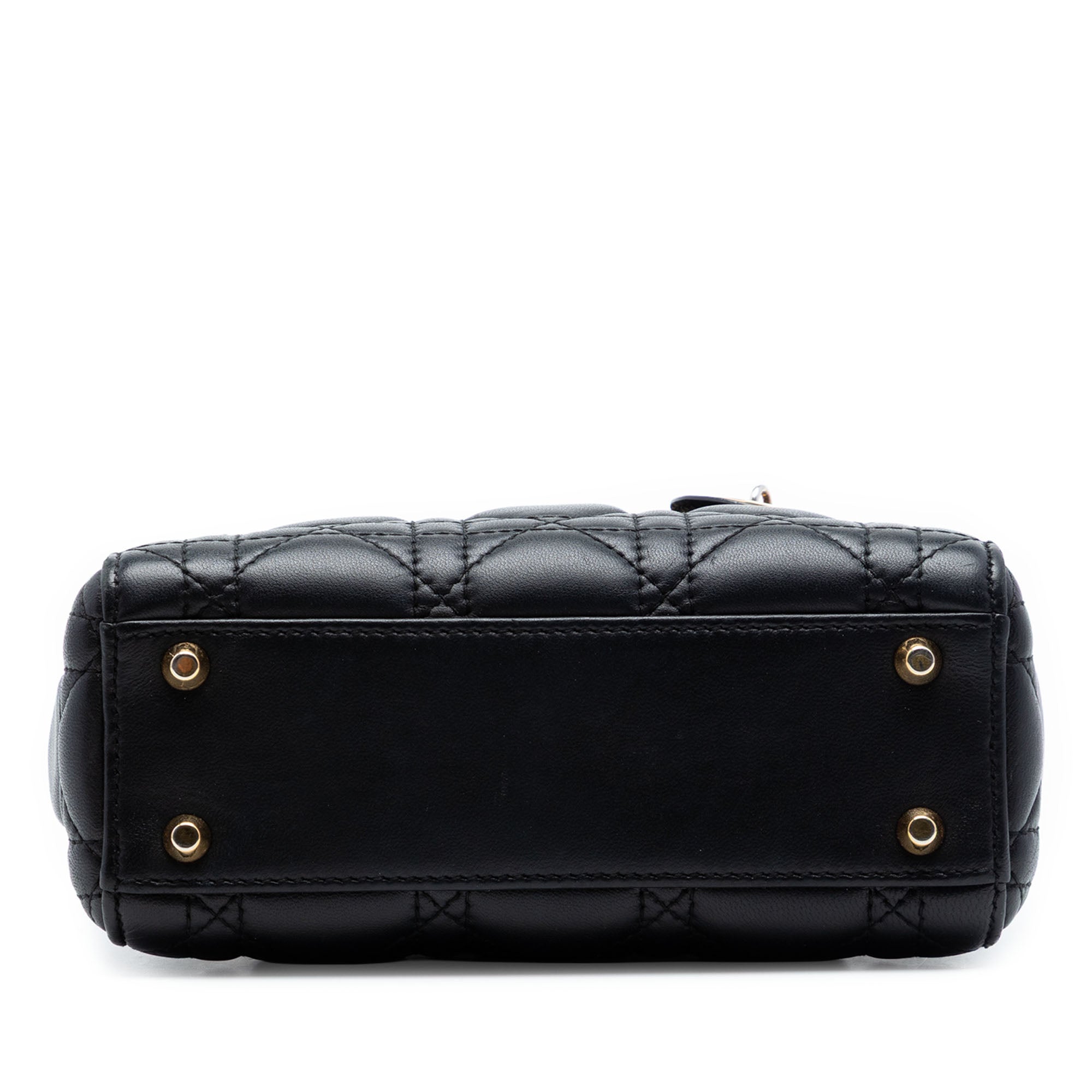 Mini Lambskin Cannage Lady Dior - Image 3