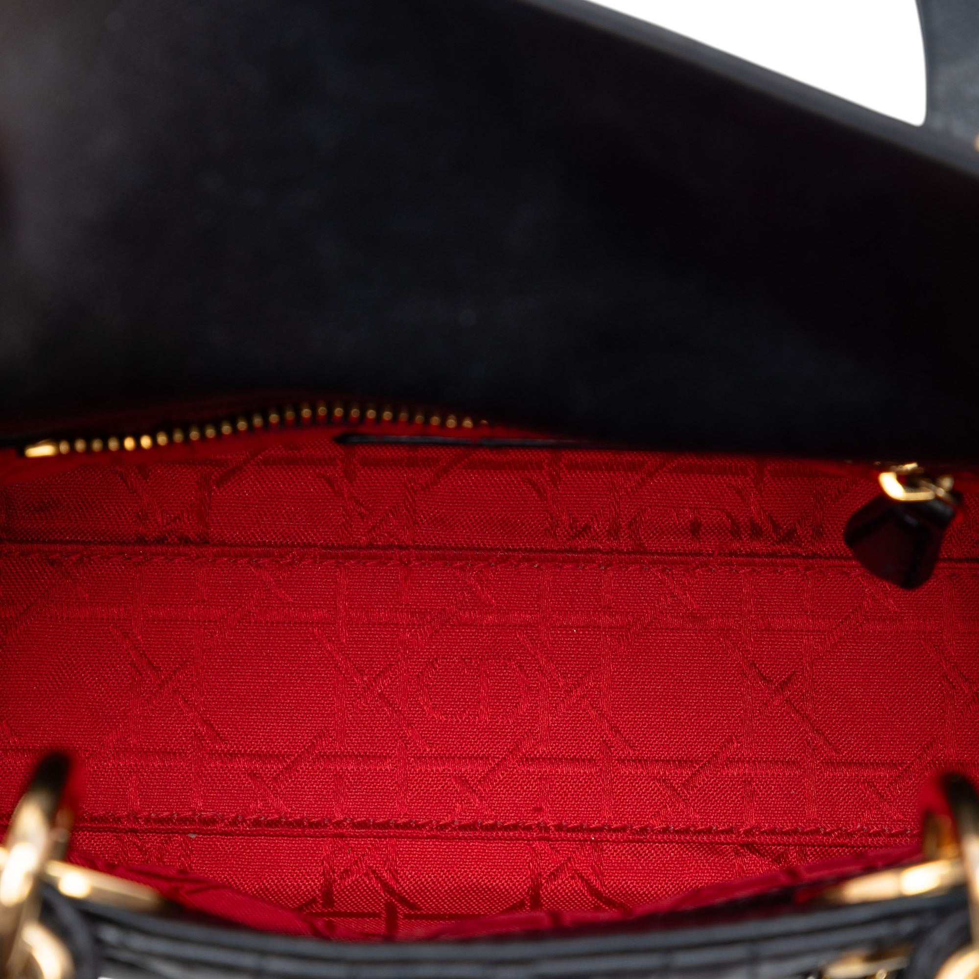 Mini Lambskin Cannage Lady Dior - Image 4