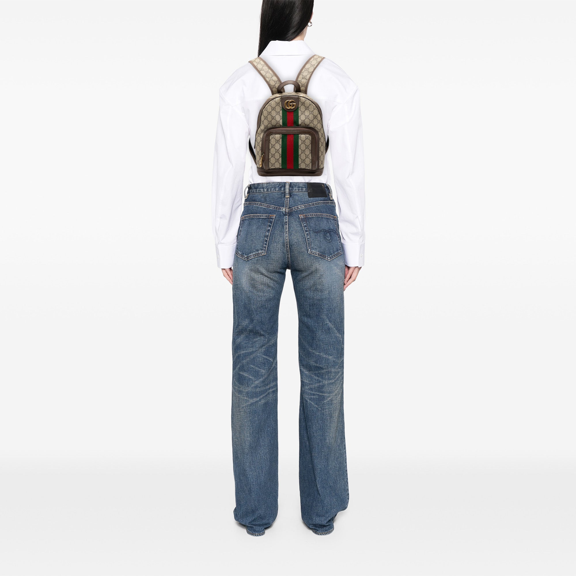 Small GG Supreme Web Ophidia Backpack - Image 8