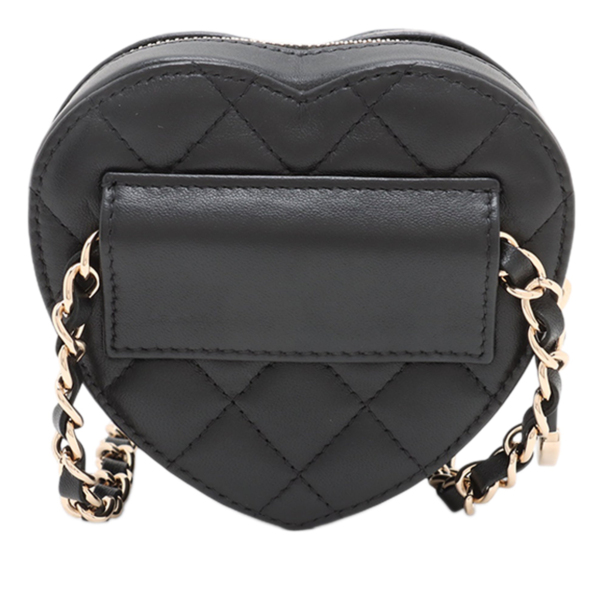 Mini Lambskin CC in Love Heart Belt Bag - Image 4
