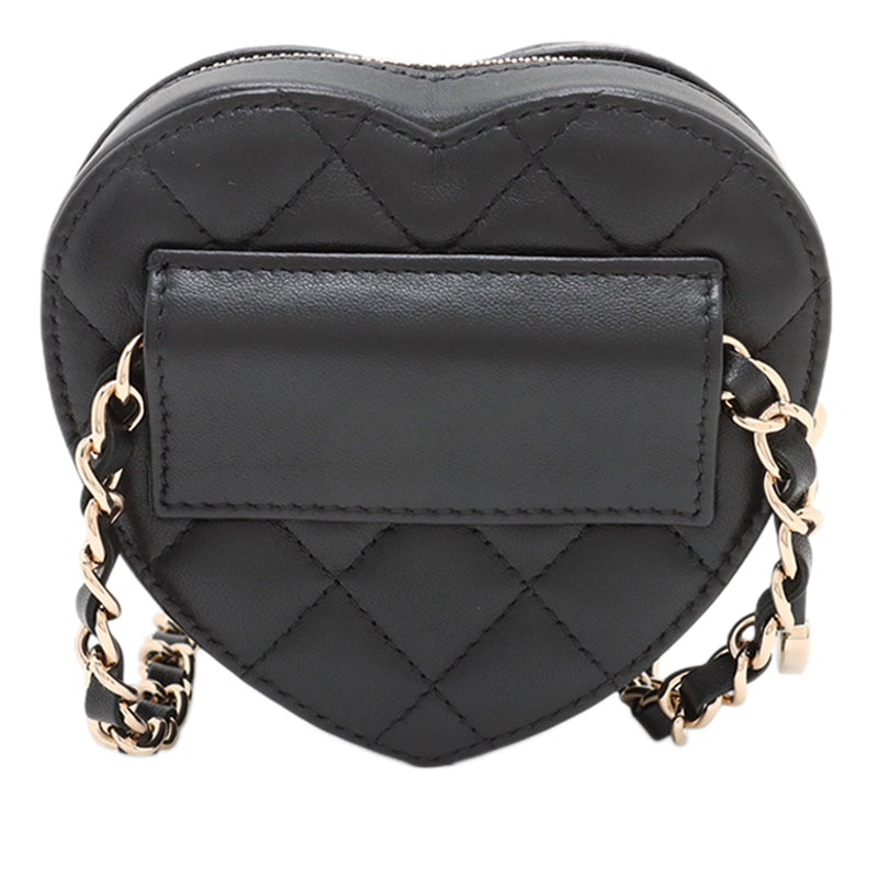 Mini Lambskin CC in Love Heart Belt Bag - Image 4
