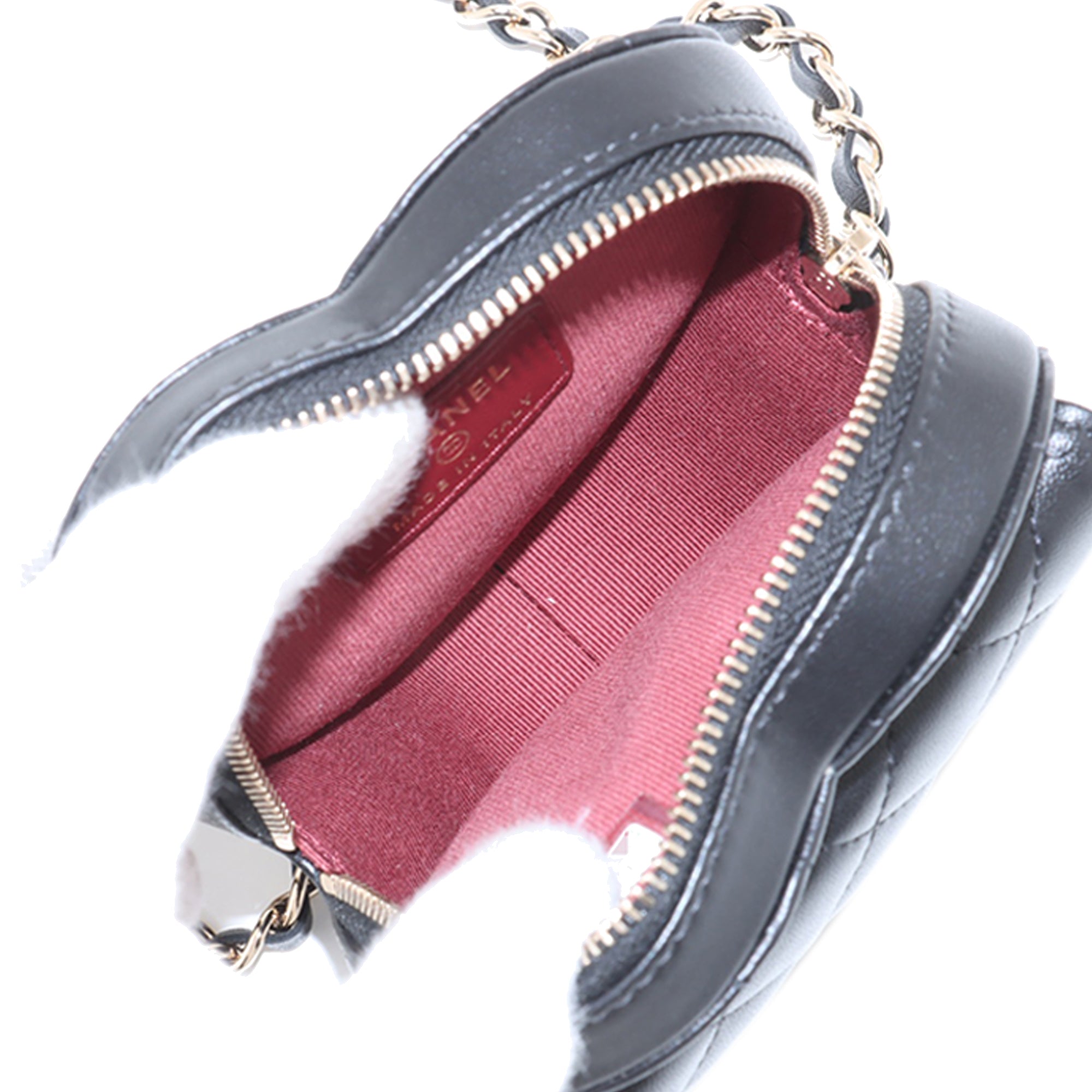 Mini Lambskin CC in Love Heart Belt Bag - Image 5
