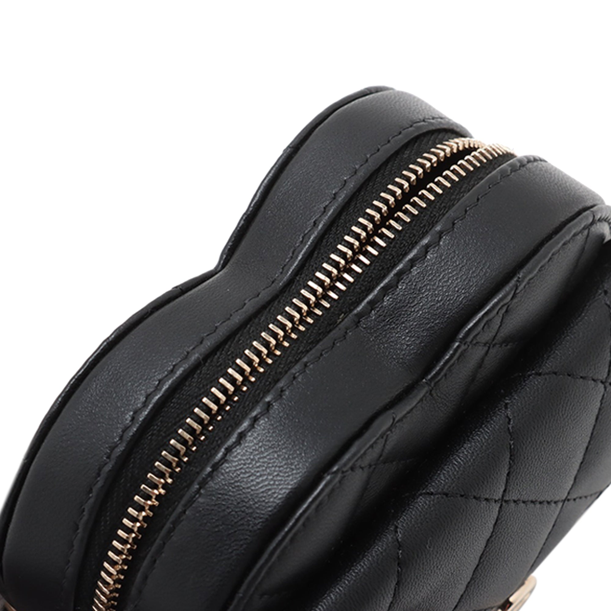 Mini Lambskin CC in Love Heart Belt Bag - Image 8