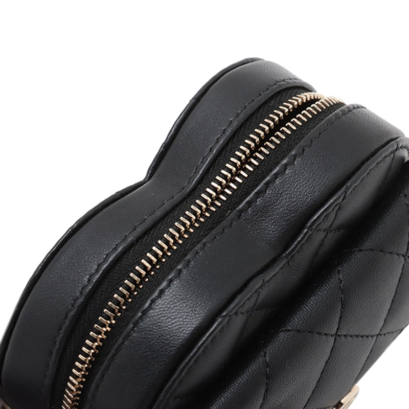 Mini Lambskin CC in Love Heart Belt Bag - Image 8