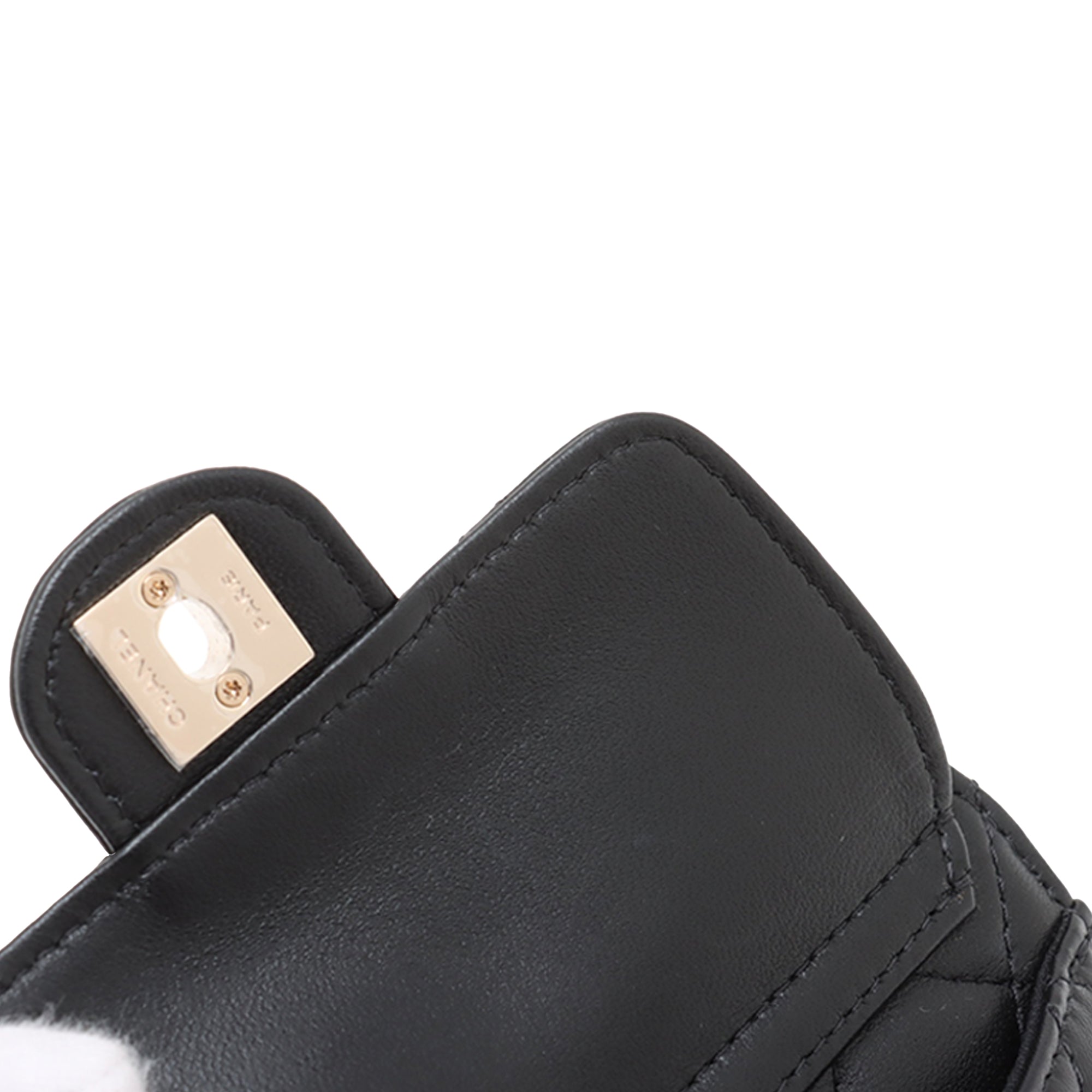 Mini Lambskin CC in Love Heart Belt Bag - Image 9
