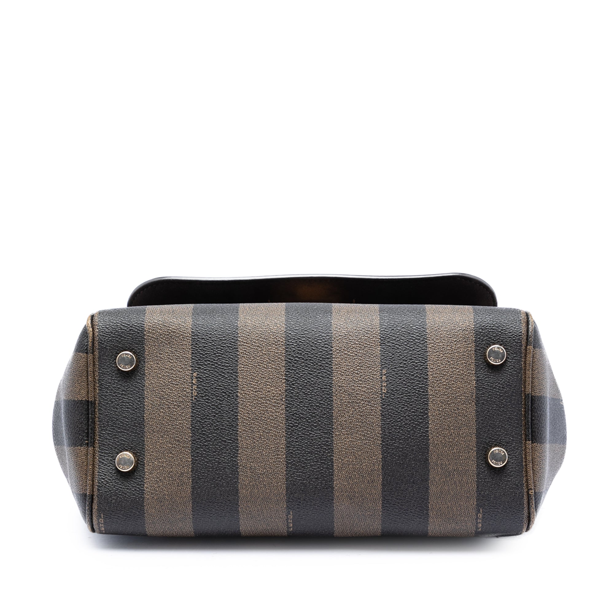 Pequin Coated Canvas and Leather Silvana Satchel - Image 3