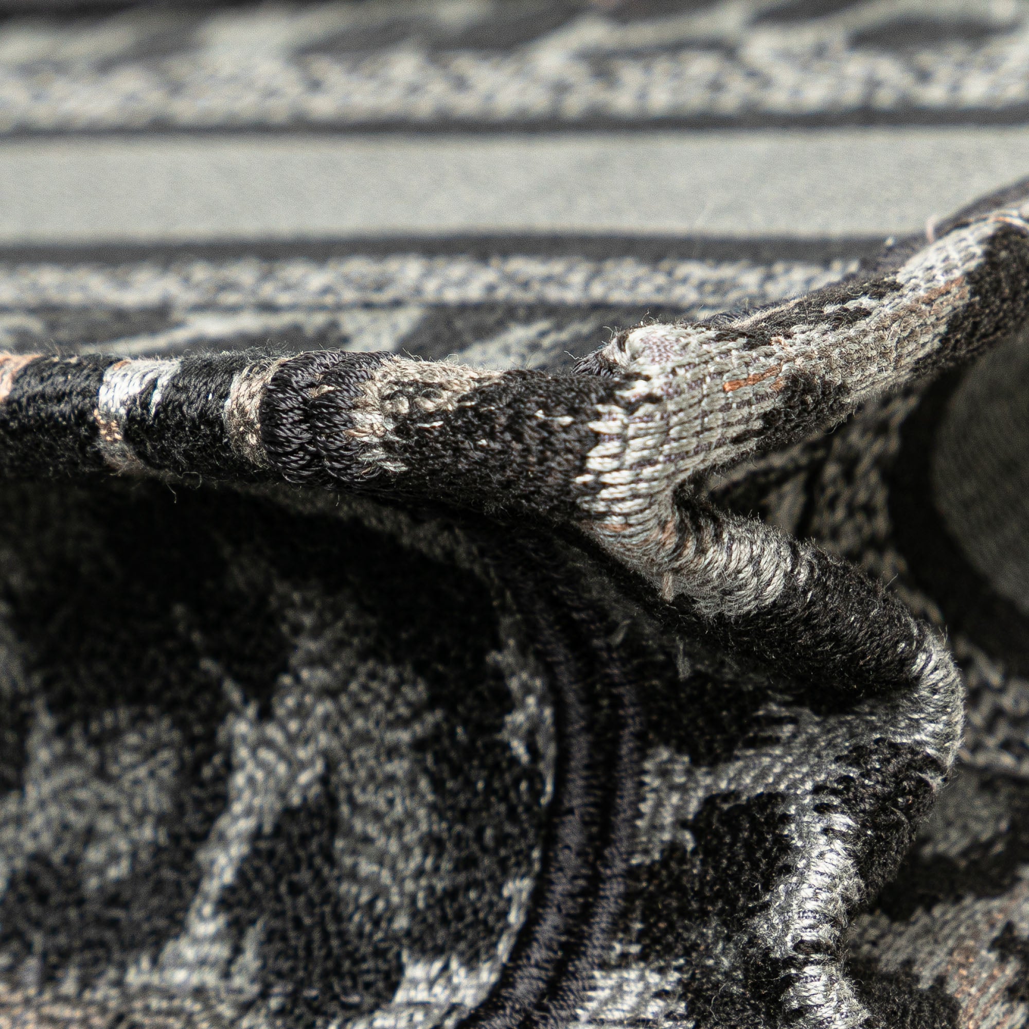 Mizza Mini Embroidered Canvas Leopard Book Tote - Image 10