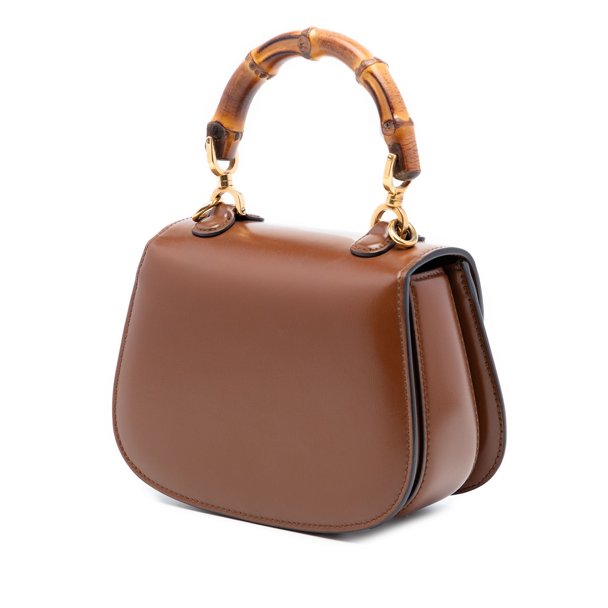 Mini Calfskin 1947 Bamboo Top Handle Bag - Image 2